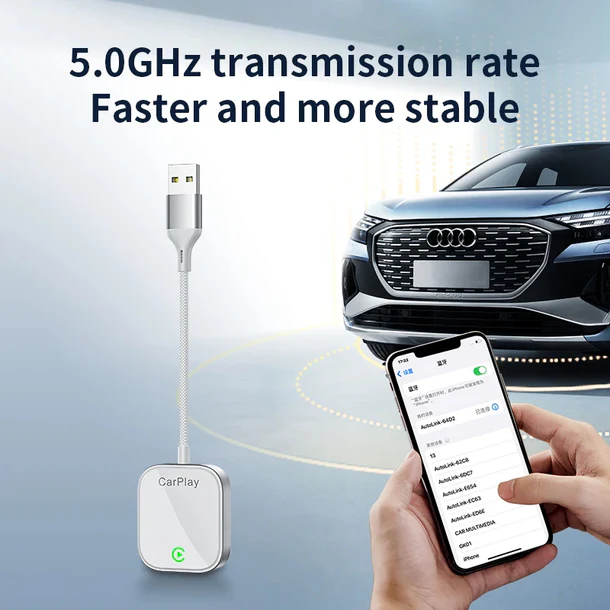 Adapter Wireless CarPlay Earldom CP03 foto 5
