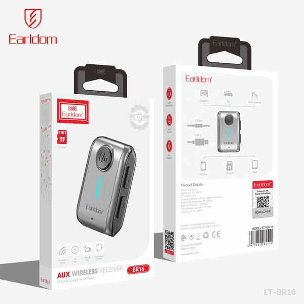 Transmetues AUX ne Bluetooth Earldom BR16 foto 5