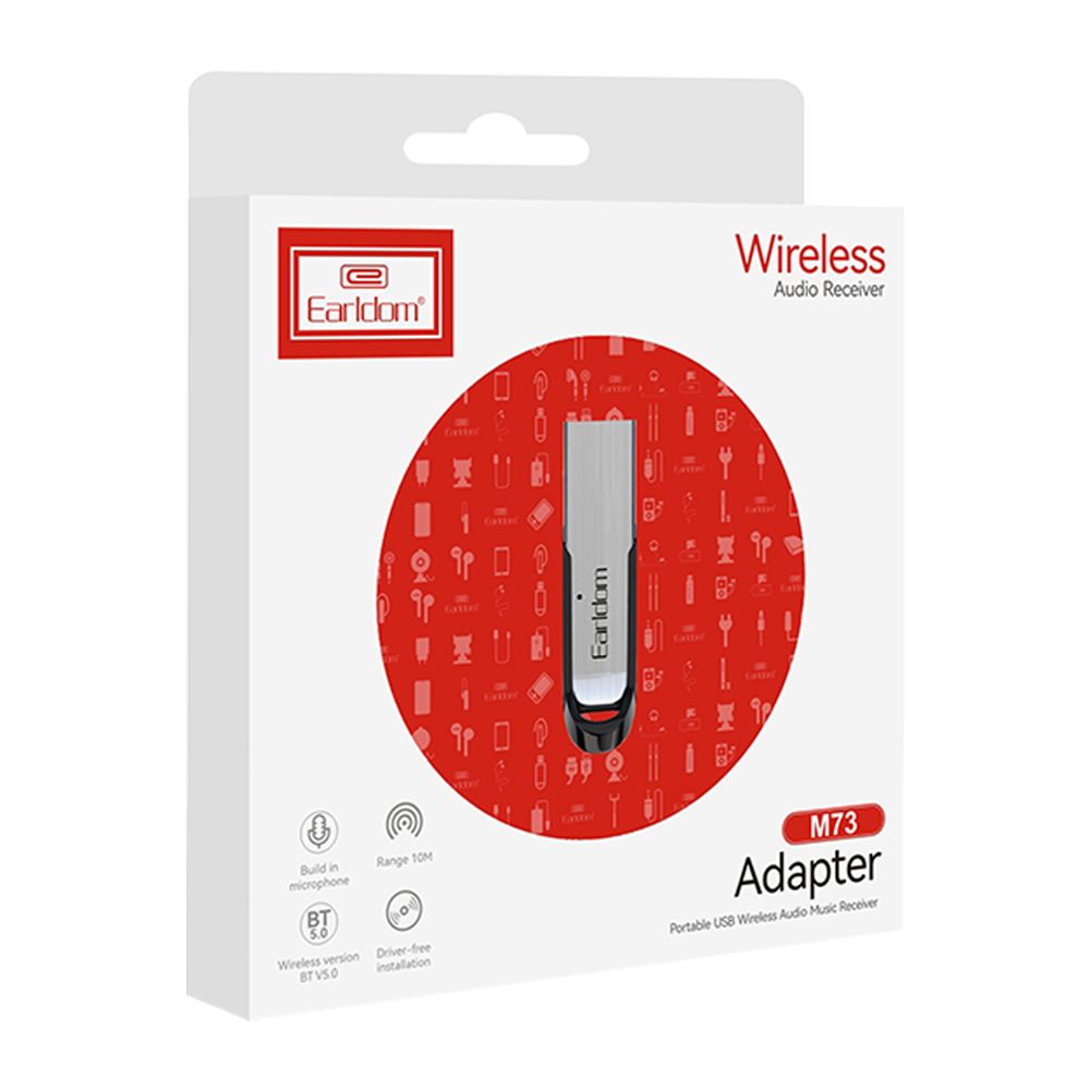Audio Reciver Aux Bluetooth Earldom ET- M73 foto 3