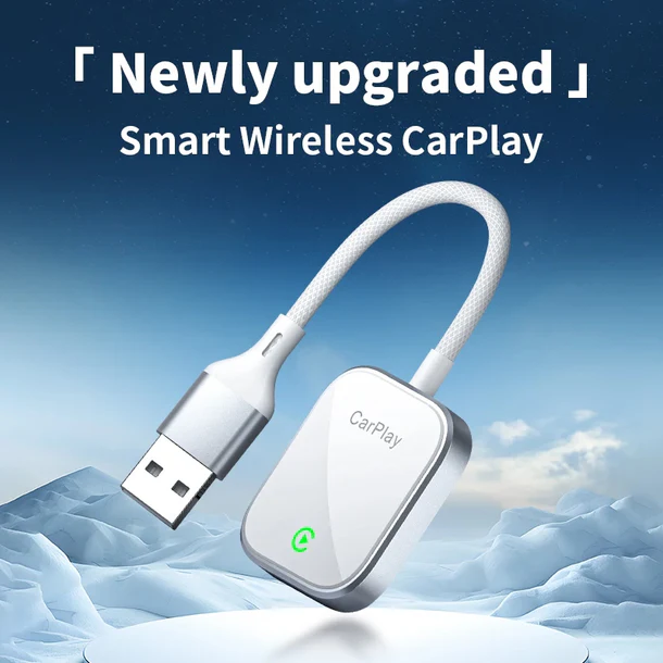 Adapter Wireless CarPlay Earldom CP03 foto 3