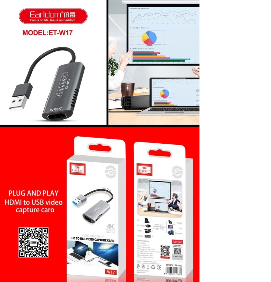 Konvertor Hdmi To Usb Earldom (w17) foto 3