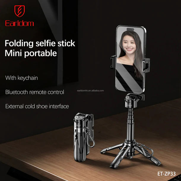 Mini Selfie Stick dhe Doreze per Fotografim Earldom ZP33 foto 2