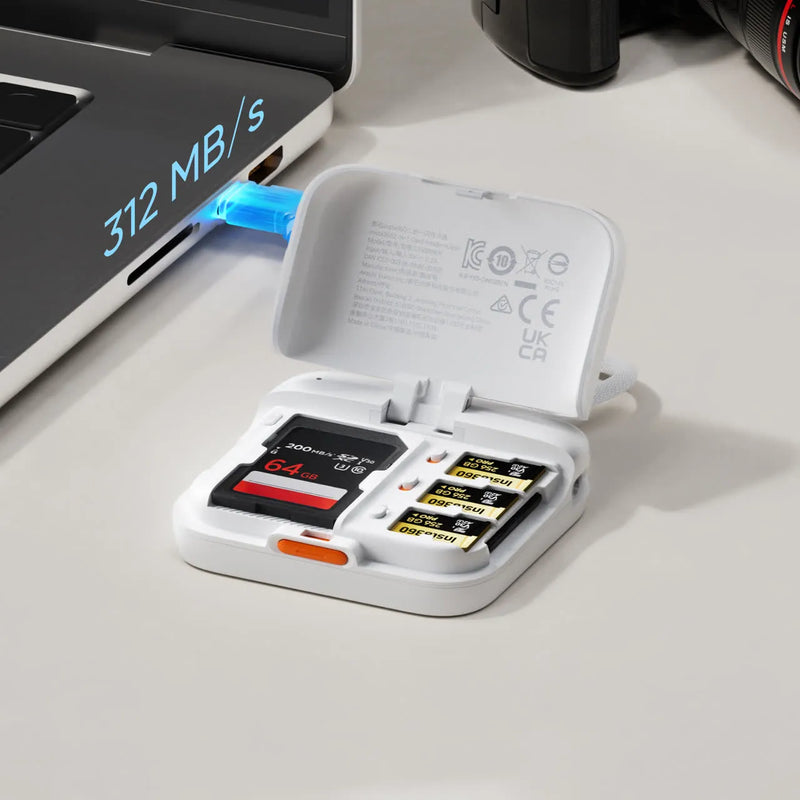 Insta360 2-in-1 Card Reader + Case foto 2