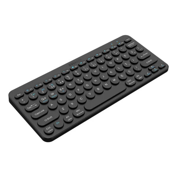 Tastiere Everest KB‑BT16 – Wireless 2.4GHz + Bluetooth, Q Layout foto 2