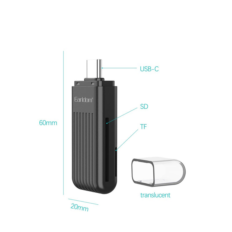 Lexues per SD Card USB- C Earldom OT- 97 foto 2