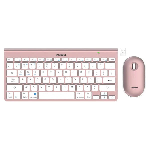 Set Tastiere & Maus Everest KB-BT72 Elite – Wireless 2.4GHz + Bluetooth, US Layout foto 1