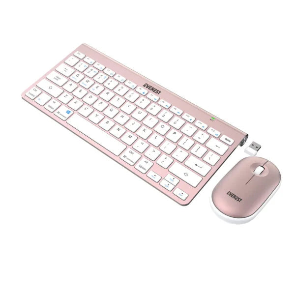 Set Tastiere & Maus Everest KB-BT72 Elite – Wireless 2.4GHz + Bluetooth, US Layout foto 2