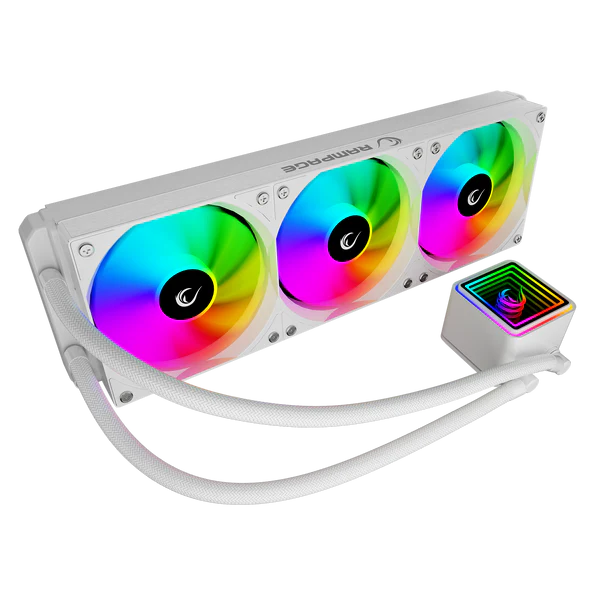 Ftohes CPU me LSI Rampage ARGB 360mm – i Bardhe, per Intel & AMD (LGA1700/AM5) foto 3