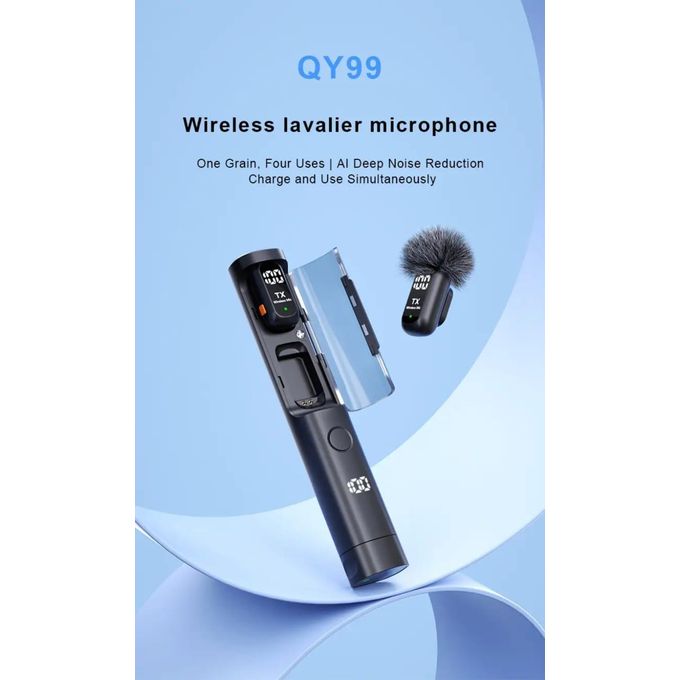 Mikrofon Lavalier Wireless QY99 foto 3