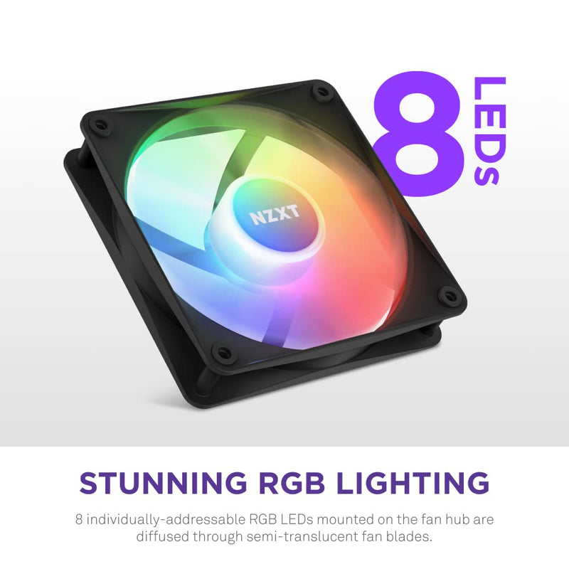 Fan NZXT F120 RGB Core Black 120mm foto 3