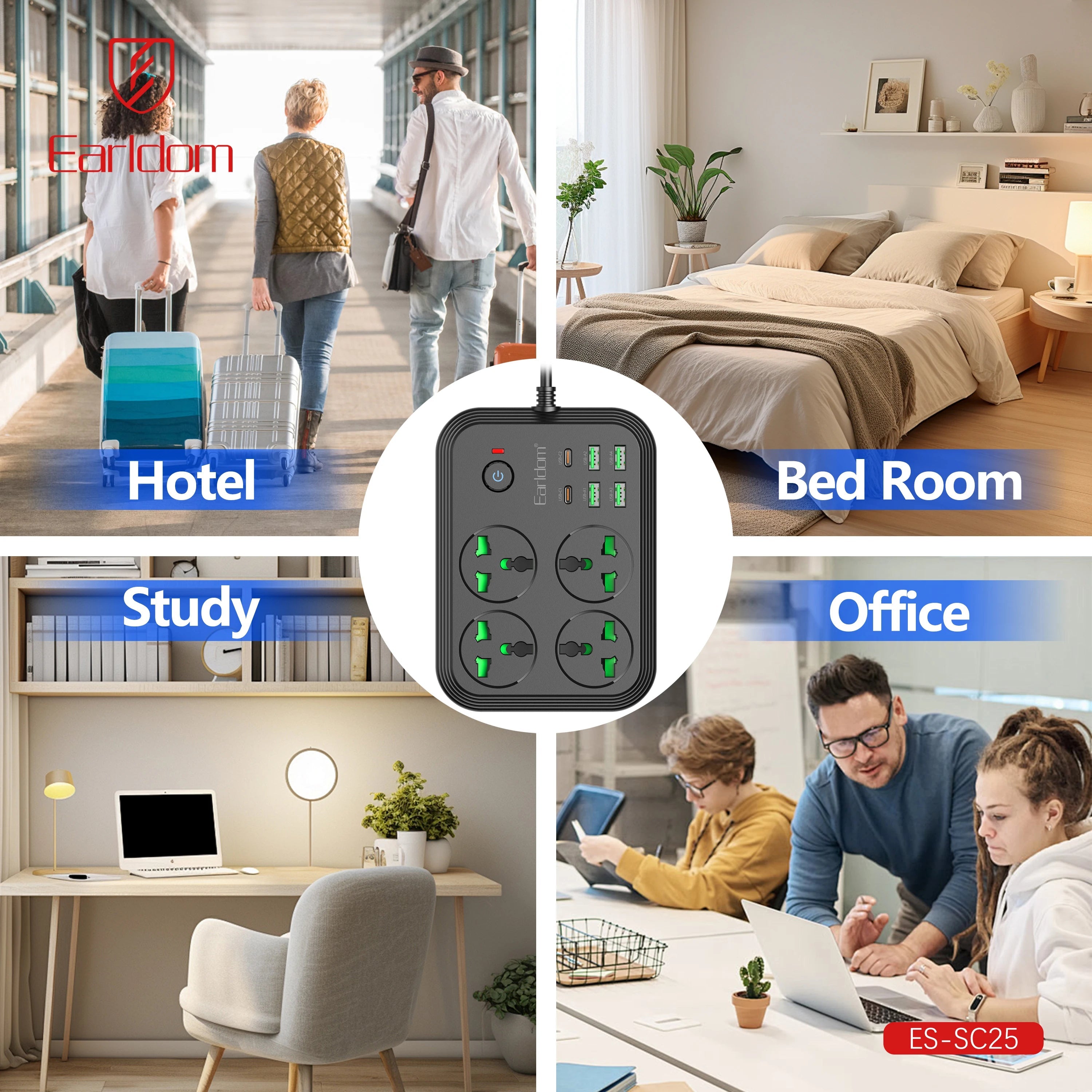 Kabllo Vazhduese Earldom SC30 3000W 2m