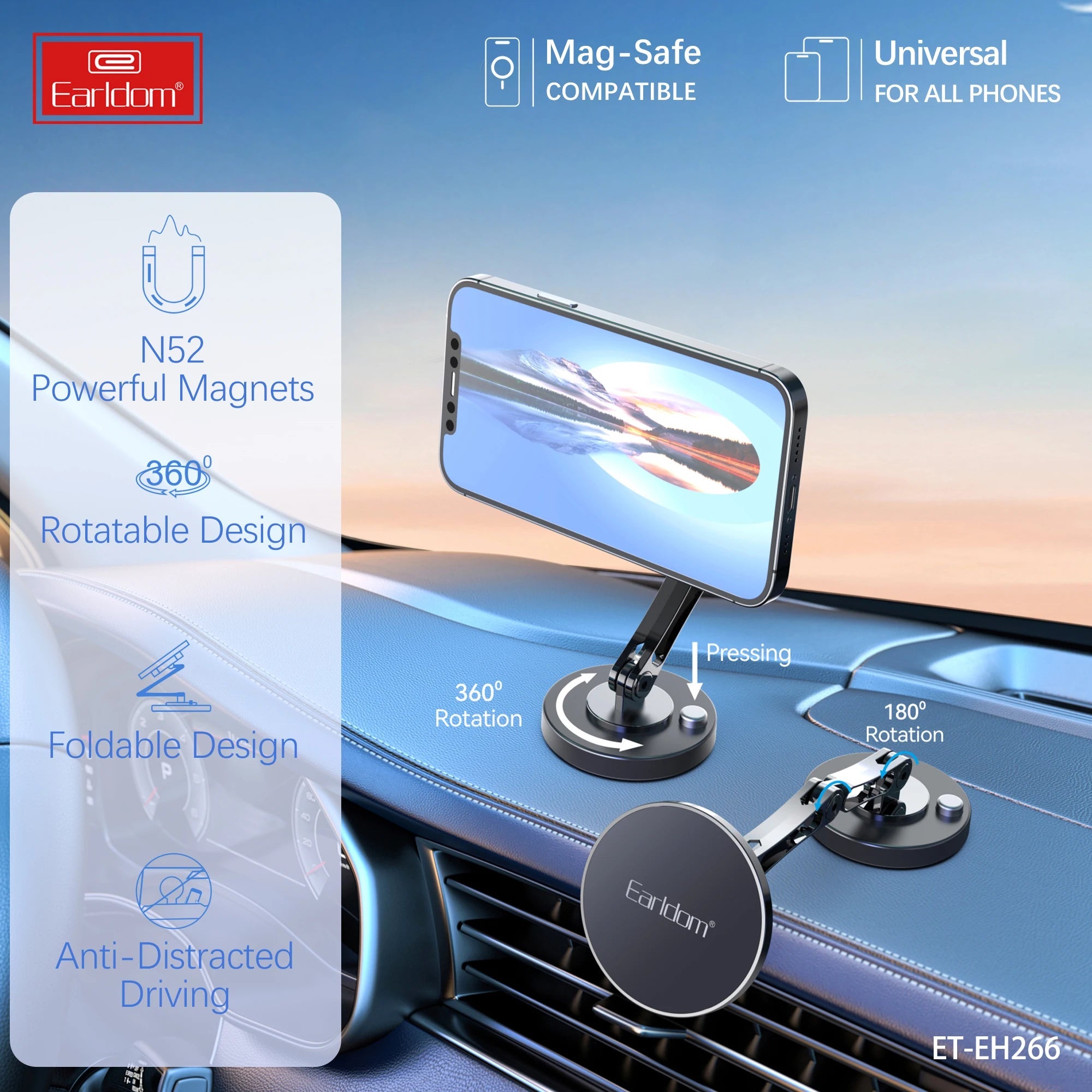 Mbajtes Celulari me MagSafe Earldom EH266