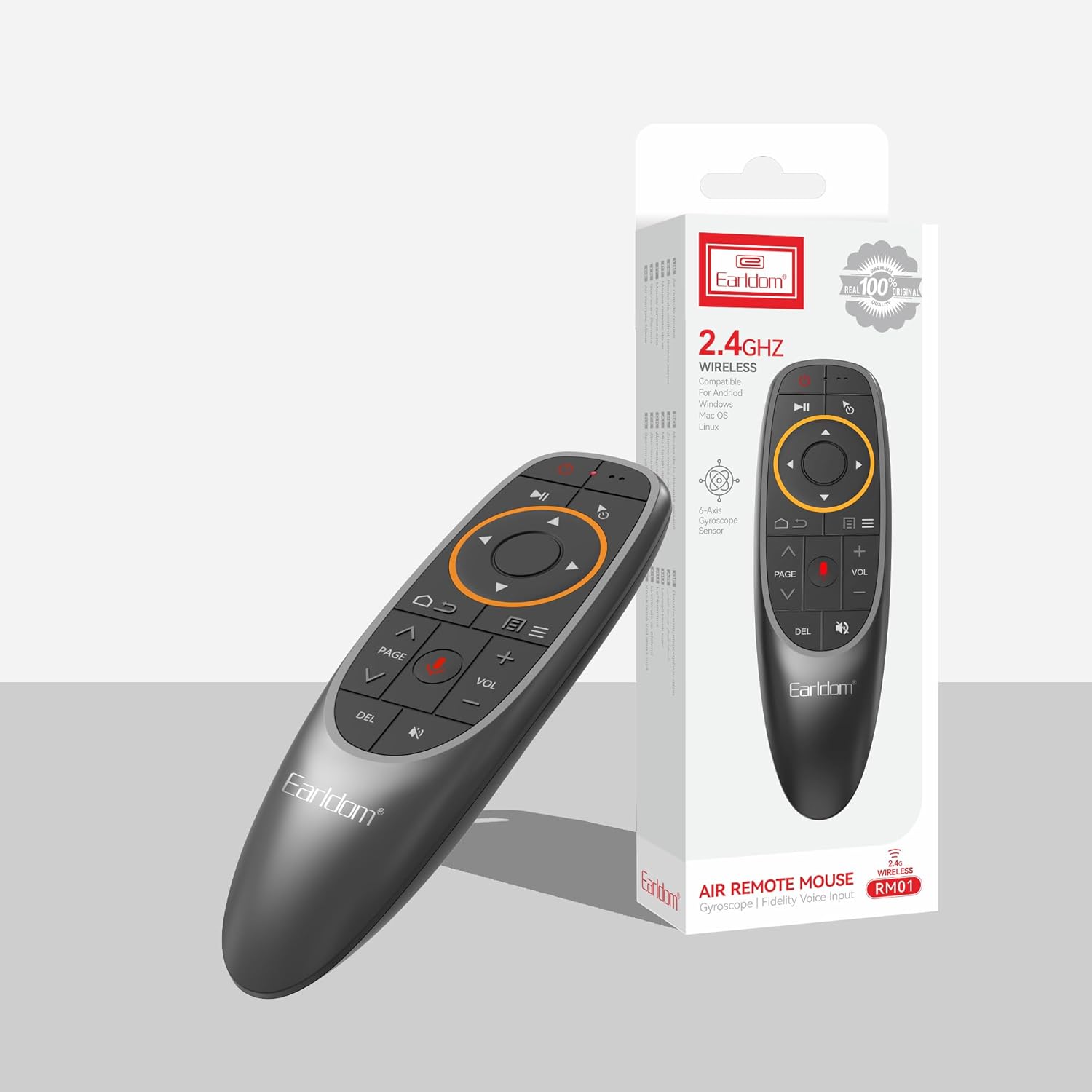 Telekomande Earldom RM01 Air Mouse 2.4GHz