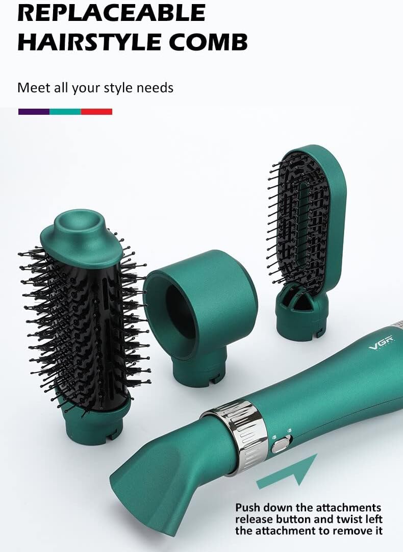 VGR Hot Air Styler Professional 4ne1 V-493 foto 4