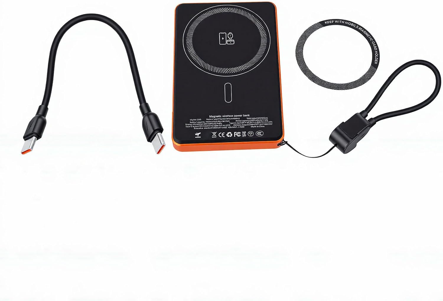 PowerBank Wireless Magnetico 3ne1 10000 mAh foto 5