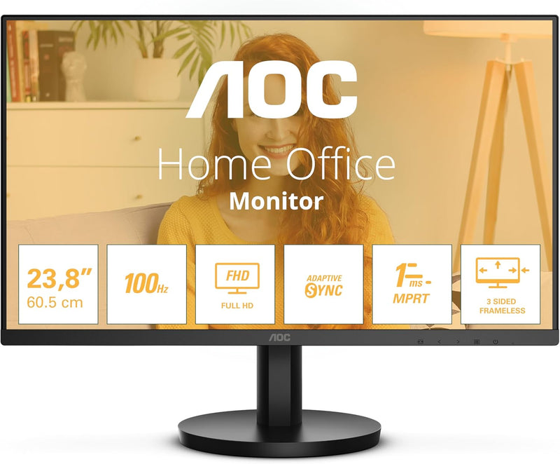 Monitor AOC 24B3HMA2 24inch 100hz foto 2