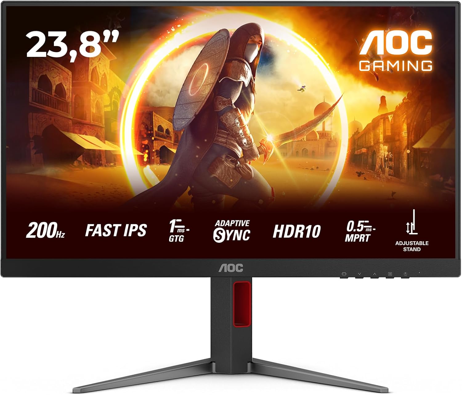 Monitor AOC 24G4HA IPS Gaming 24inch 200hz foto 2
