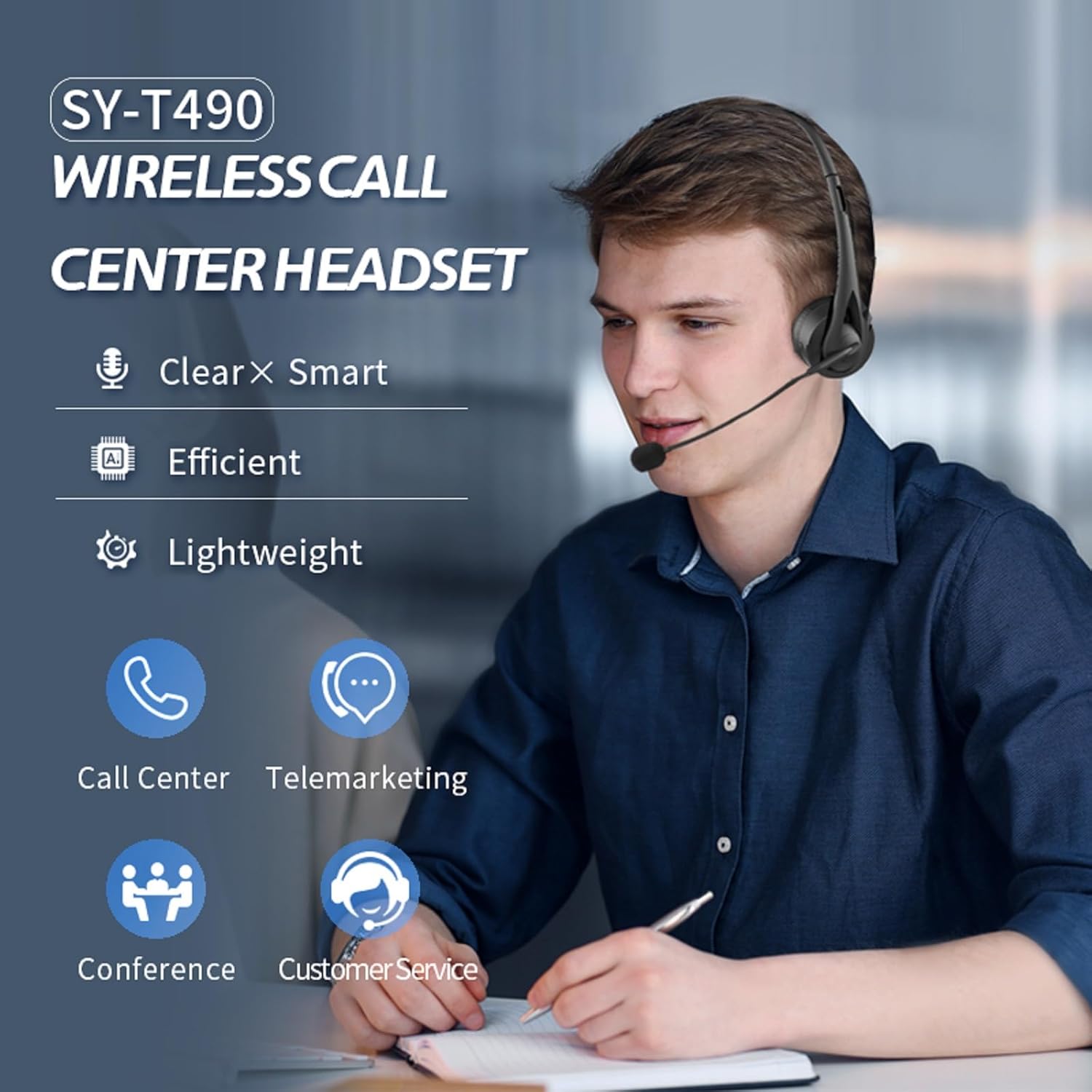 Kufje Business Wireless SY-T490 foto 2