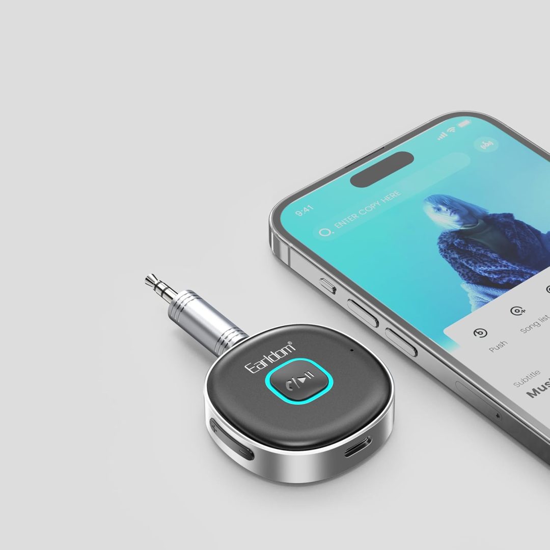 Audio Reciver Aux Bluetooth Earldom BR03 foto 4