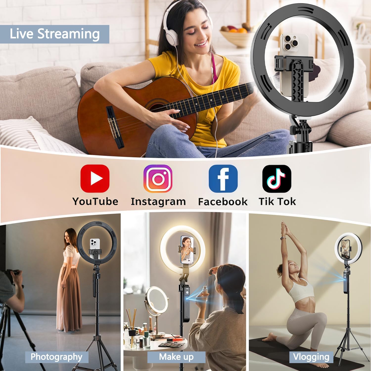Tripod Selfie Stick C19 foto 2