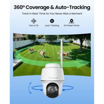 Kamere Reolink Argus Series B440 me WiFi dhe Panel Solare 8.0MP foto 4
