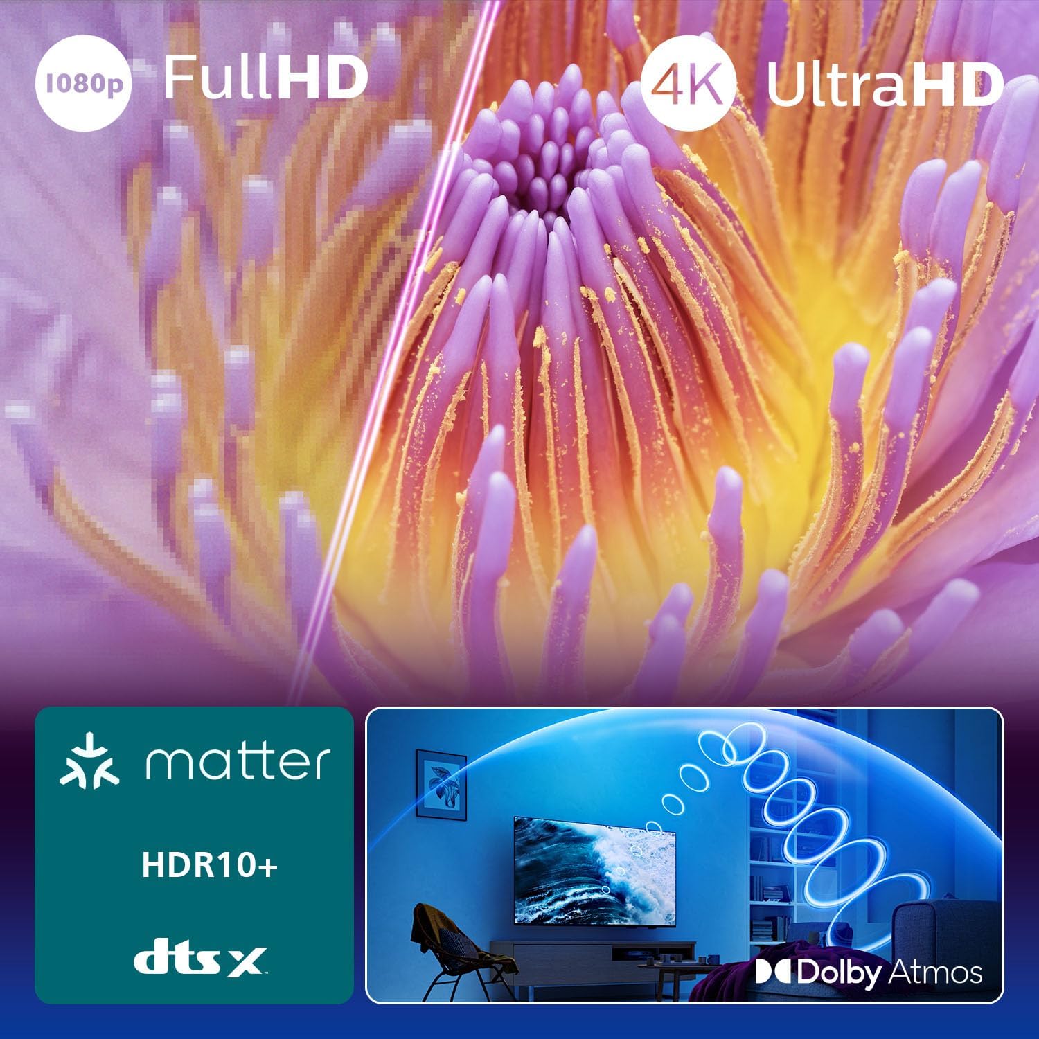 Televizor Philips 55PUS7000/12, 55″, 4K Smart, i zi foto 3
