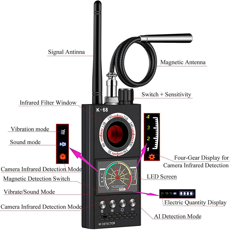 Detektor RF K-68 - foto 2
