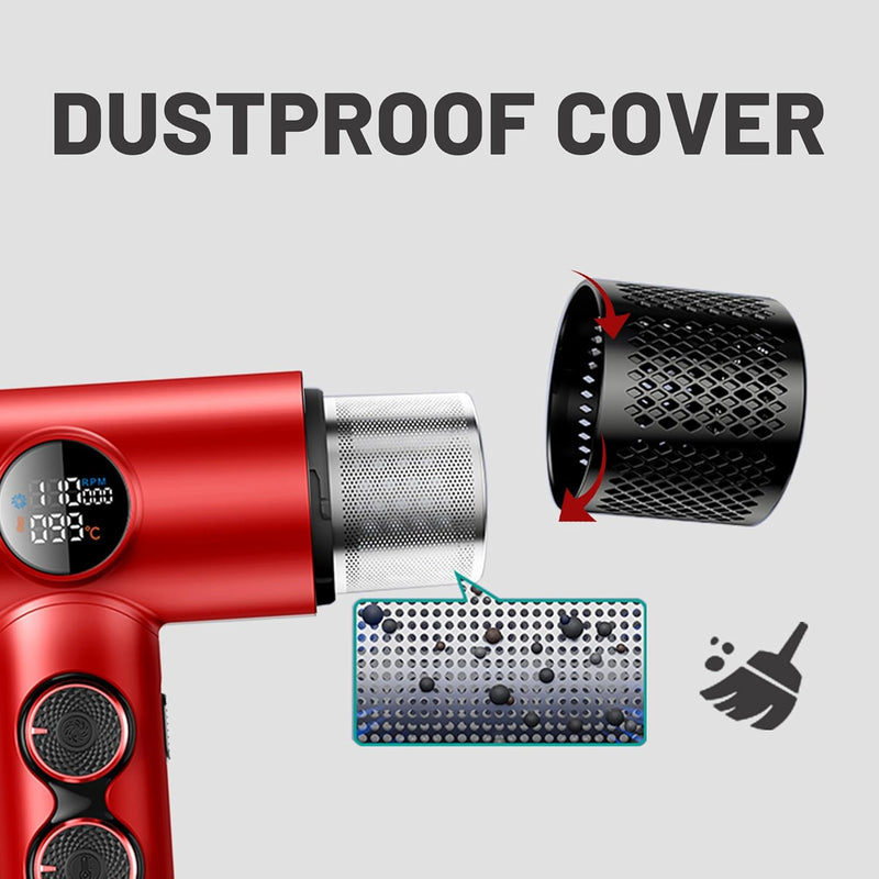 VGR Tharese Flokesh Negative Ionic Professional V-401 foto 4