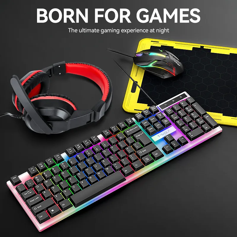 T- Wolf Gaming Combo 4 ne 1 foto 2