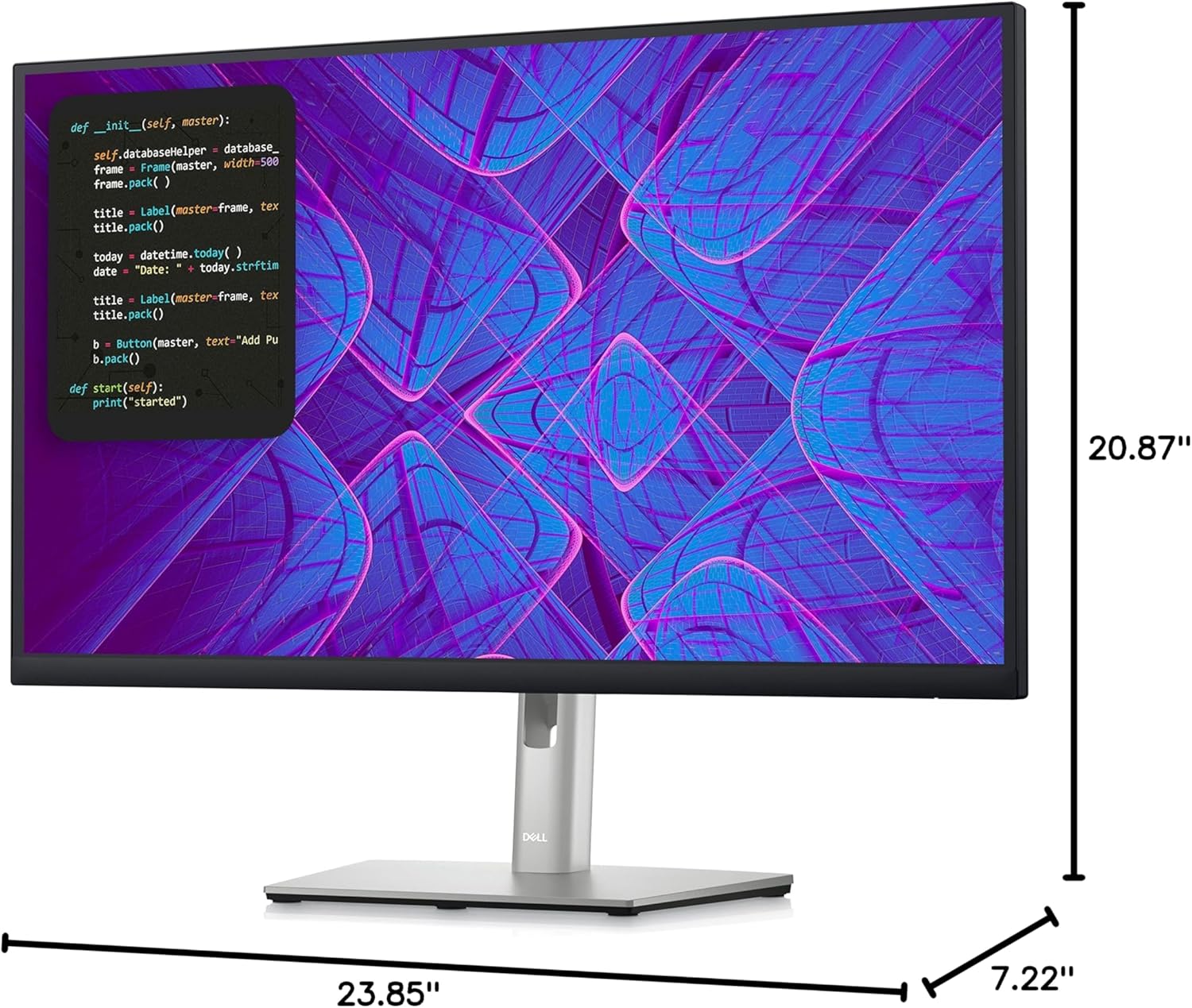 Monitor Dell P2723QE 27 inch foto 2