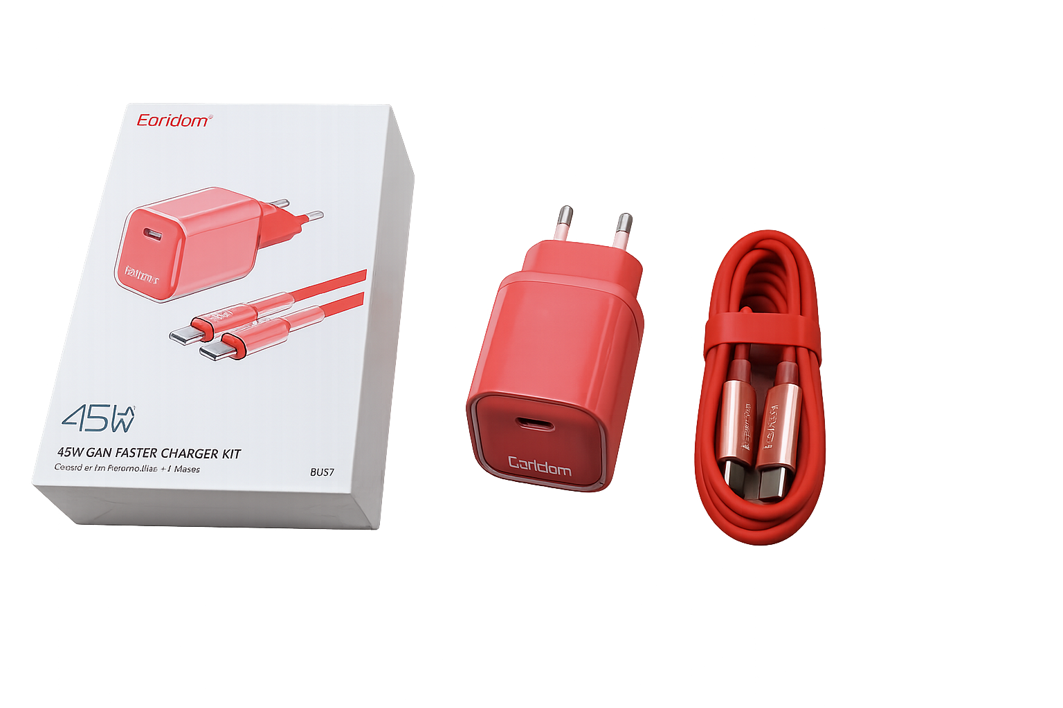 Adapter 45W Earldom EU57 , orange foto 2