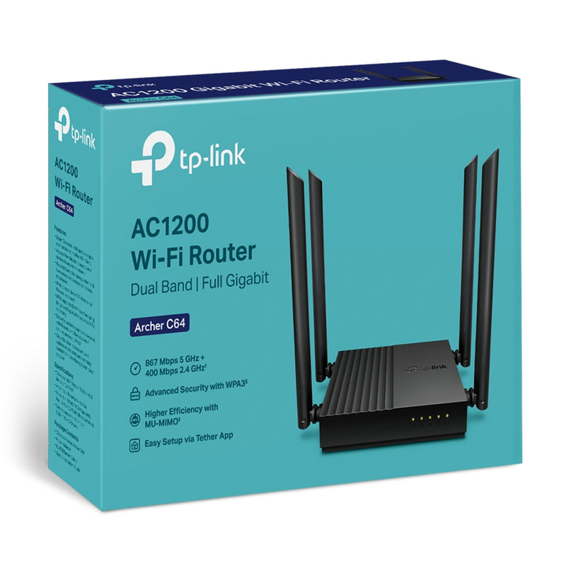 Router Tp- Link Ac1200 Archer C64 foto 6