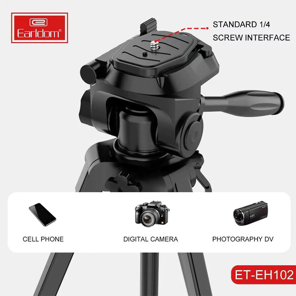 Tripod Per Kamera Profesionale Earldom EH102 foto 5