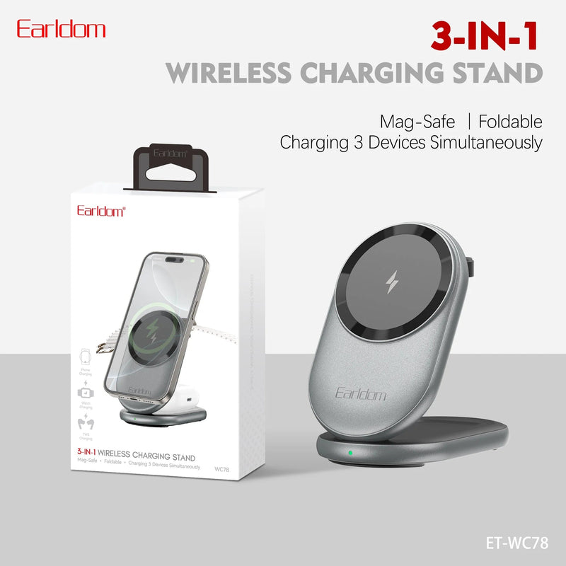 Stacion Karikimi 3n1 Wireless Earldom WC78