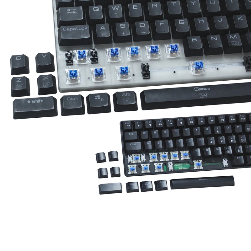 Tastiere Mekanike Rampage Plower K60- Gaming, US Layout, Blue Switch, me Mbeshtetje per Duar, E Bardhe foto 1