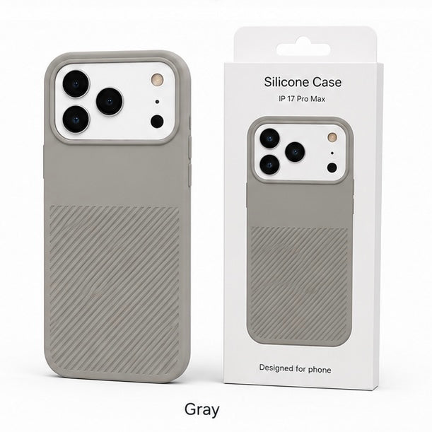 Mbrojtëse Silikoni Premium për iPhone 17 Pro Max (3 Ngjyra)