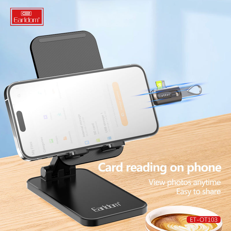 Lexues i Sd Card USB to Lightning Earldom OT103 foto 4