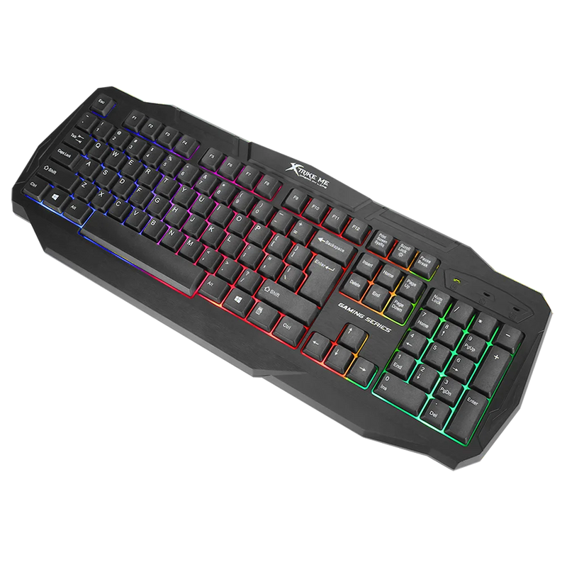XTRIKE ME KB- 512 Gaming Wired Keyboard Black foto 3