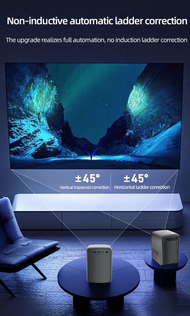 Projektor HT01Pro 4K HDR Smartbarry foto 2