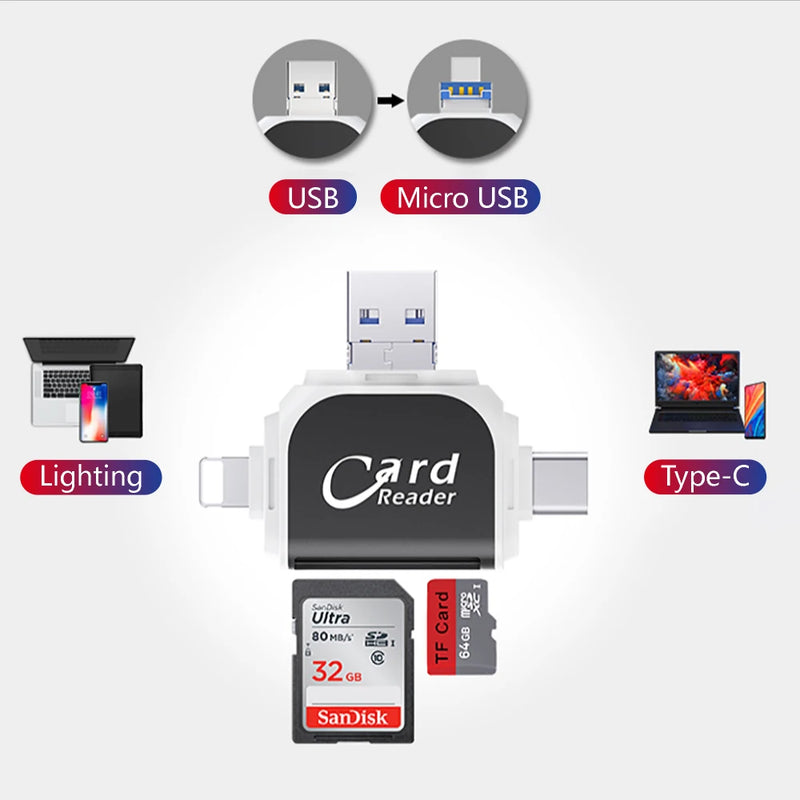 Earldom OT71– Card Reader 3- in- 1 foto 2
