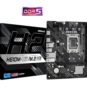 Pllake Ame ASRock H610M-H2/M.2 D5, LGA1700, DDR5, mATX foto 1