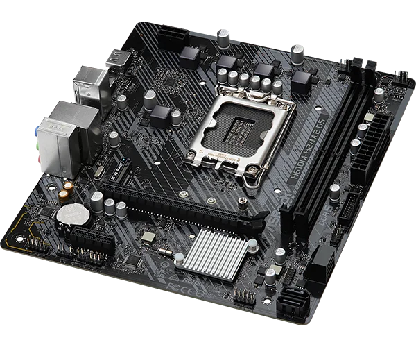 Pllake Ame ASRock H610M-H2/M.2 D5, LGA1700, DDR5, mATX foto 2