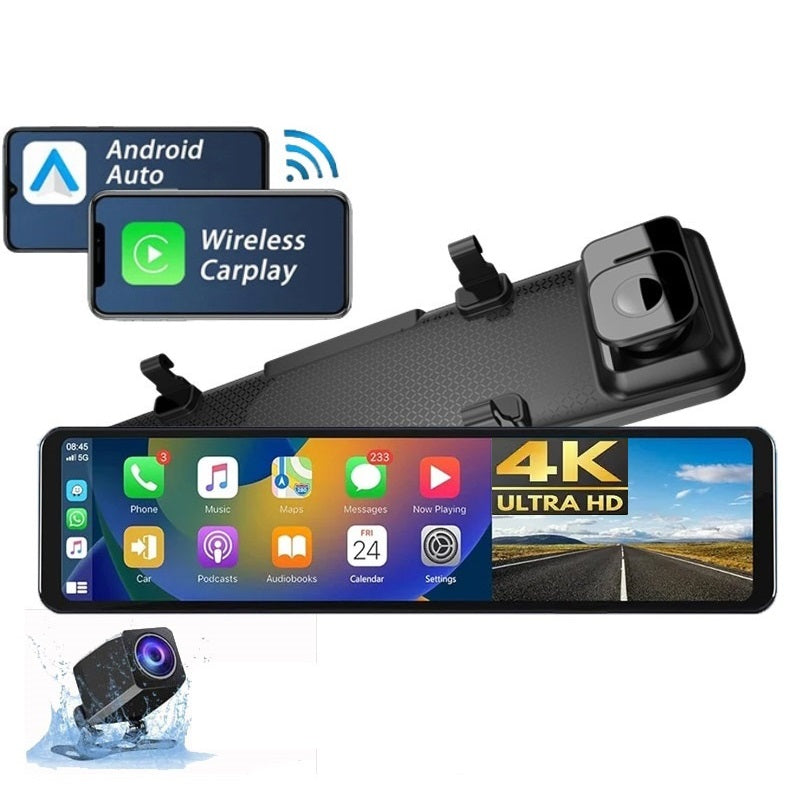 Kamere Per Veture me Pasqyre 12 inch me Carplay dhe Android Auto foto 1