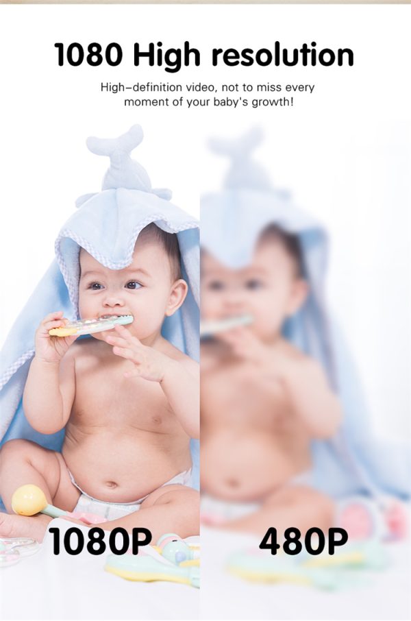 Baby Monitor me WiFi 5inch Blue foto 3