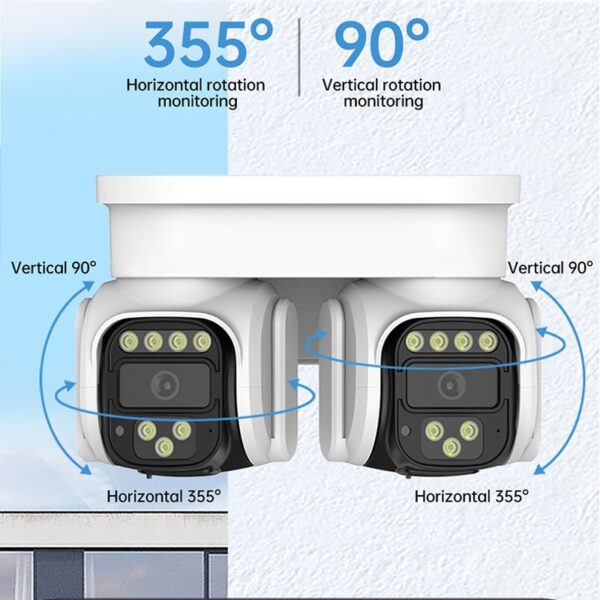 Kamere WiFi Dual Lense 8.0MP foto 4