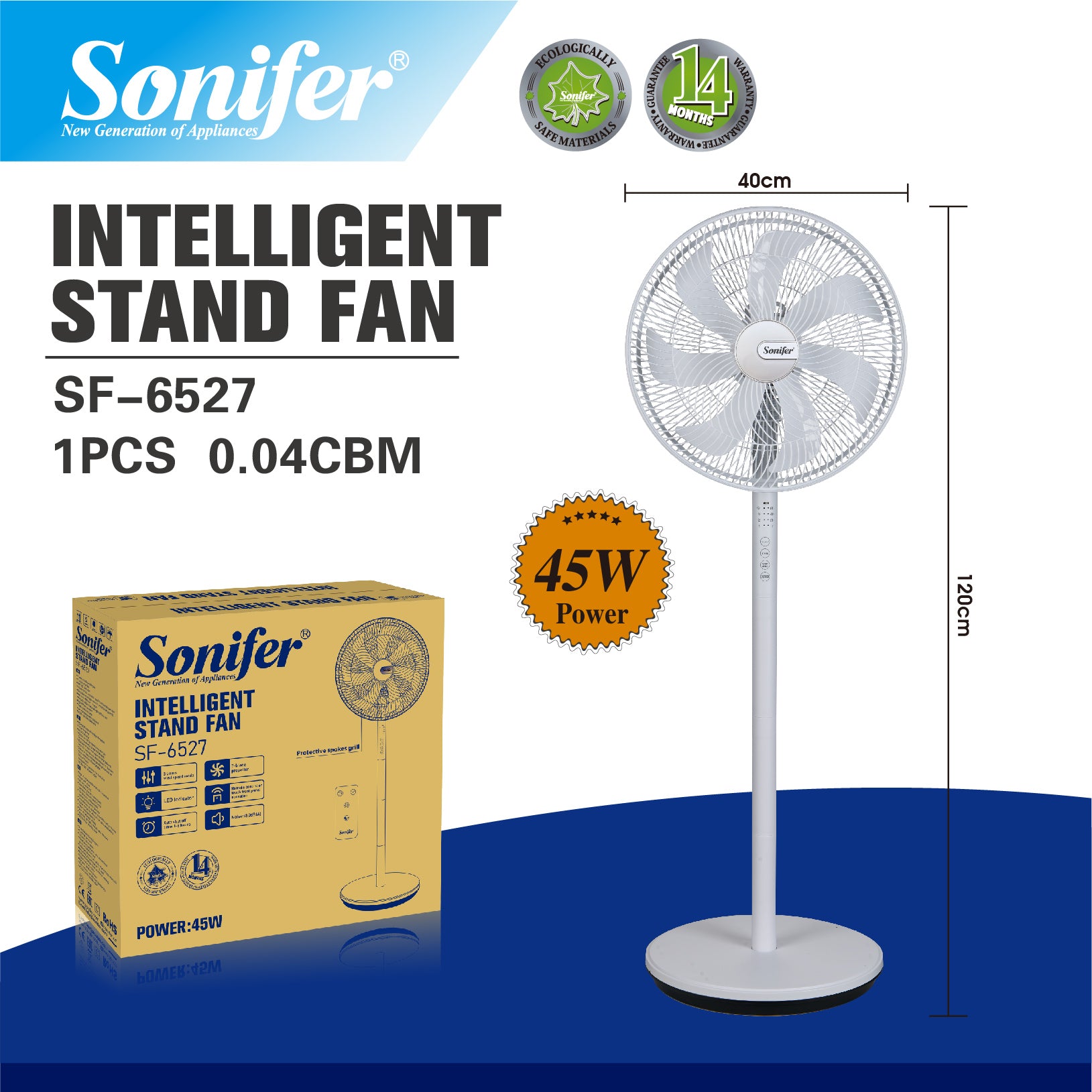 Ventilator Sonifer SF-6527 foto 3
