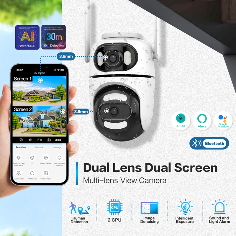 Kamere WiFi Dy Kamera (Lense) 4.0MP ICSEE foto 4