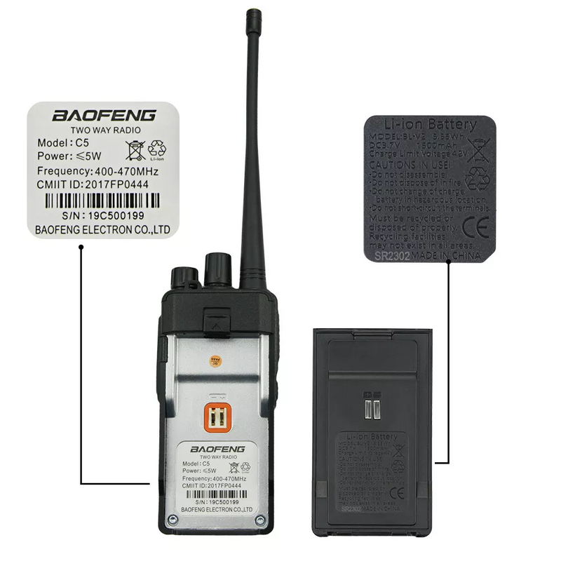 Radiomarres Professional Baofeng 999S Pro Set foto 4
