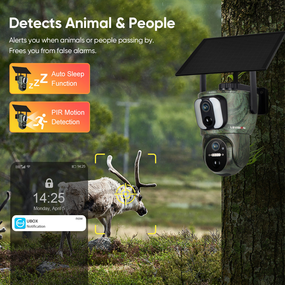 Kamere Gjuetie Solare 4G Dy Kamera (Lense) 8.0MP 54309 foto 3