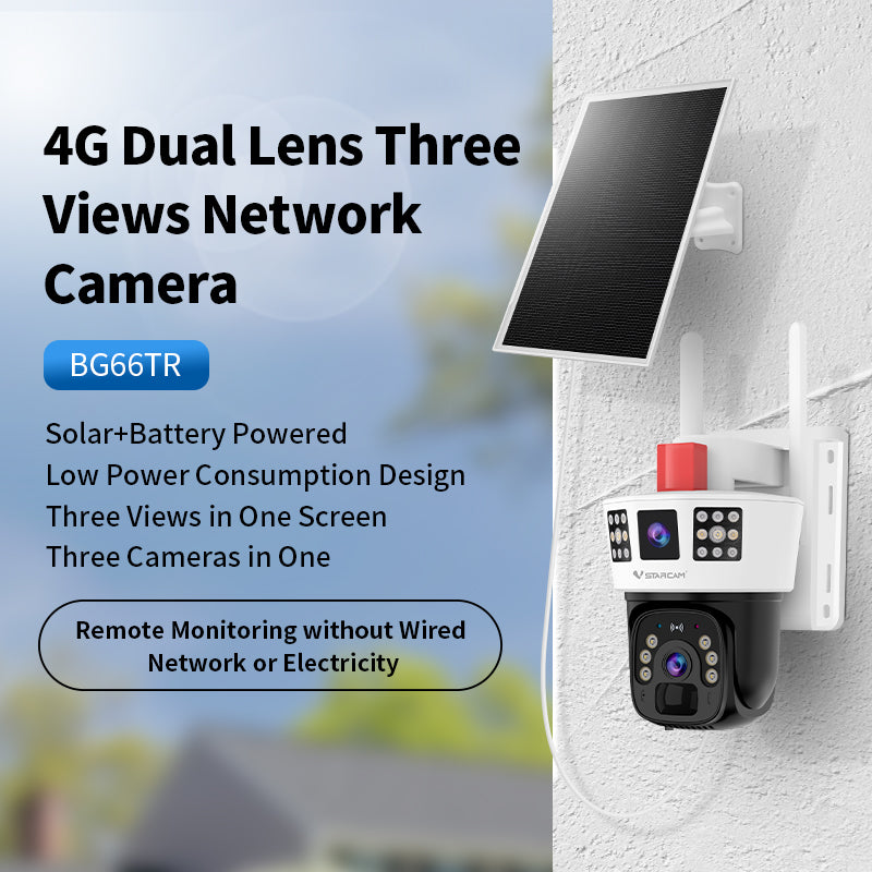Kamere Solare 4G Triple Lense 9. 0MP foto 4